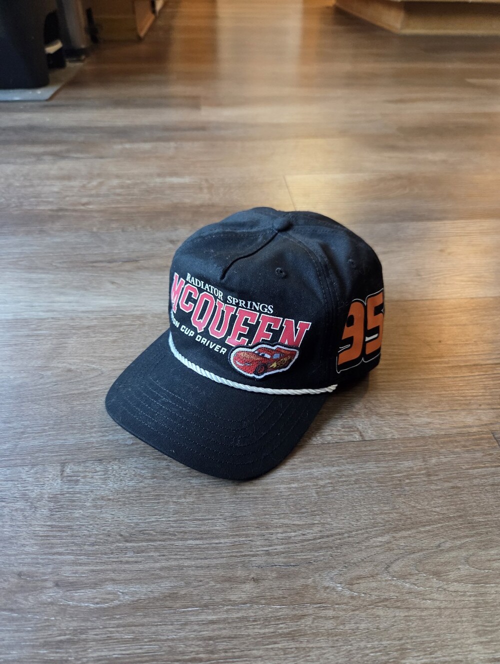 Disney Pixar Cars Radiator Springs Lightning McQueen Piston Cup Trucker Hat Cap